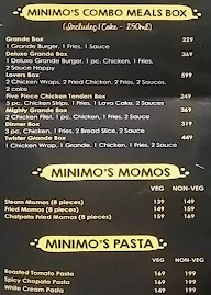 Minimo Pizza & Fast Food menu 3