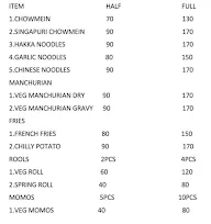 Deepak Ki Mashoor Chowmein menu 1