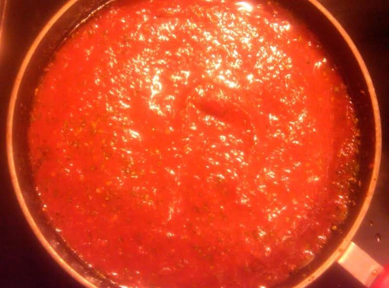 I Always Make My Marinara From Scratch...but If You're In A Hurry, A Good-quality Jar Sauce Will Work Just Fine.