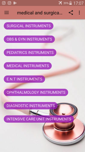 Medical and Surgical Instruments and Their Uses