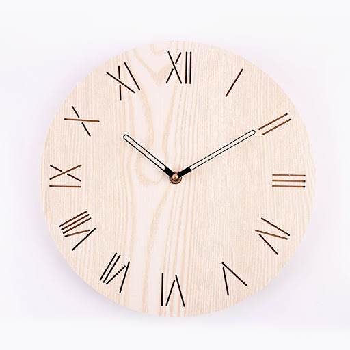 Title 5, Hicat Modern Simple Wall Clock for Quiet Living...