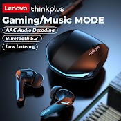 Lenovo Thinkplus Gm2 Pro Tai Nghe Bluetooth 5.3 Tws Gaming Không Dây Tai Nghe Chơi Game Độ Trễ Thấp Giảm Tiếng Ồn Có Mic