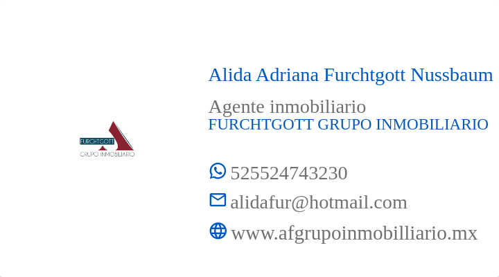 BusinessCard of Alida Adriana Furchtgott Nussbaum