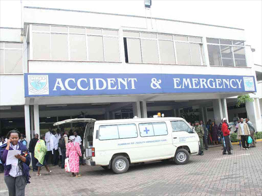 The accident and emergency unit at Kenyatta National Hospital in Nairobi. /MONICAH MWANGI