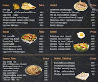 Friend's Cafe menu 1