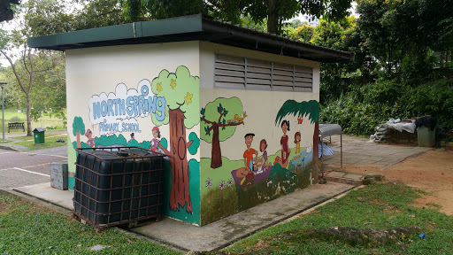 Mural done by North Spring Primary School