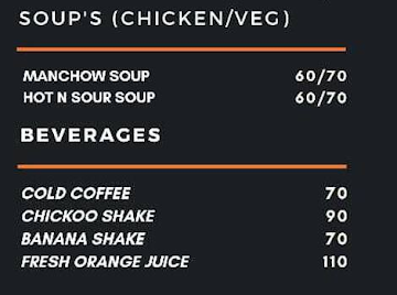 #PFC-Pocket Friendly Cafe menu 