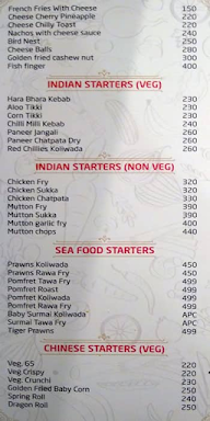 Red Chillies Multi Cuisine menu 7