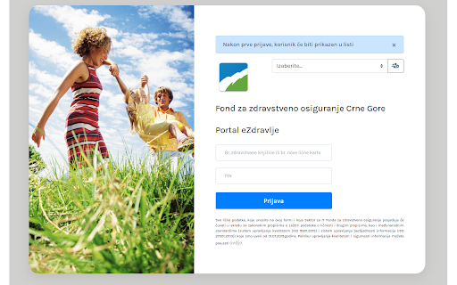 e-zdravlje chrome-ext