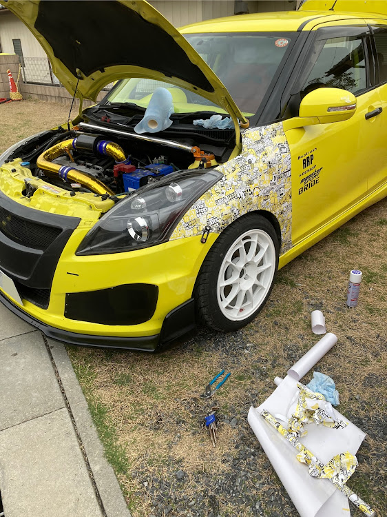 スイフトスポーツの作業オフ・プチツーリングに関するカスタム事例の投稿画像4枚目