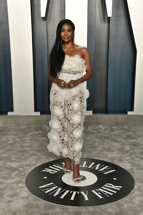 Actress Gabrielle Union at the 2020 Vanity Fair Oscar party.