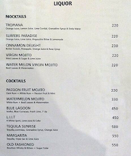 Cinnamon Restaurant menu 3