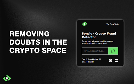 Sensic - Crypto Fraud Detector