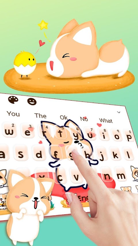 Corky Gorky 3D Cute Keyboardのおすすめ画像2