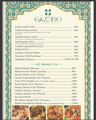 Gazebo- The Mandi Village menu 4