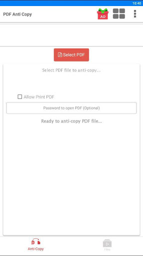 Screenshot PDF Anti Copy - PDF Protect