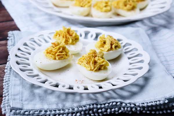 Missy's Creamy Deviled Eggs | Just A Pinch Recipes