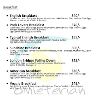 Omleterian menu 1