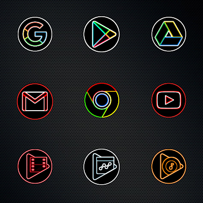 DARK PIXEL - HD ICON PACK Screenshot Image