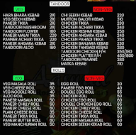 Aaswad Restaurant And Cafe menu 1