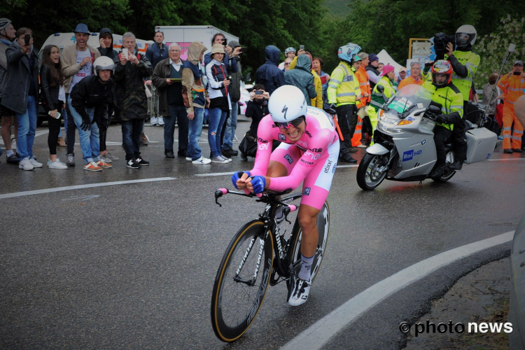 Roze trui van Etixx-Quick Step blij met extra dagje, maar ook ontgoocheld voor ploegmaat