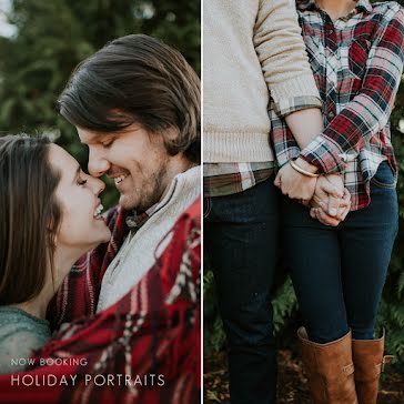 Holiday Portraits - Christmas template