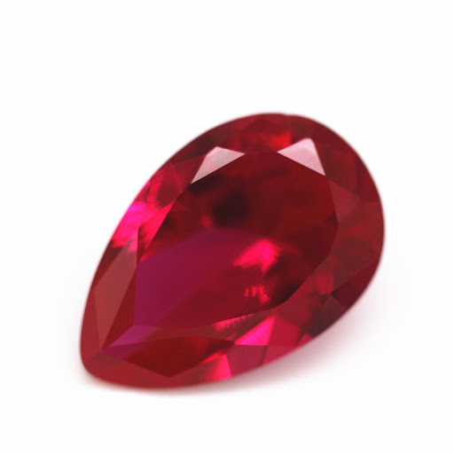 Title 4, Jade Pigeon Blood Red Corundum Bare Stone. A Ge...