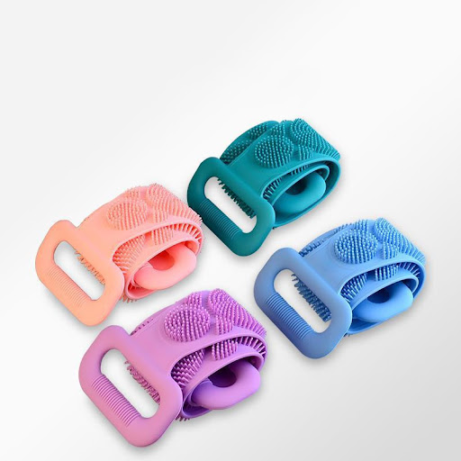 Title 2, Double-sided silicone rubbing towel for men and...