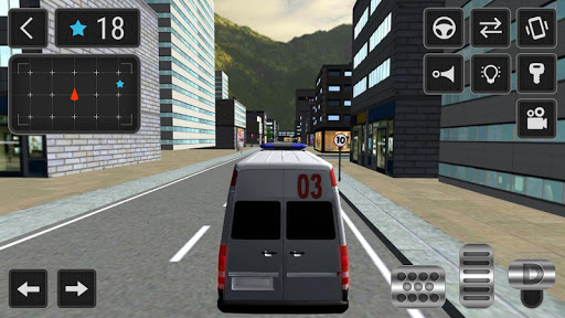 Driving Police Car Simulator screenshots 2