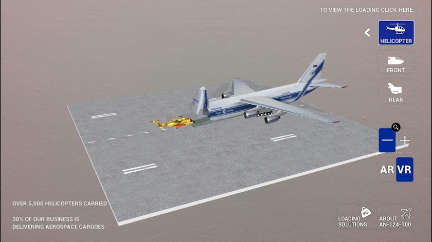 Volga-Dnepr loading simulator Screen 2