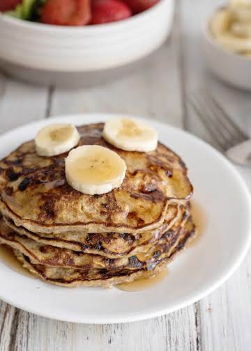 Banana Pancakes - Healthy, Quick, Simple, Delicious! - Southern Plate