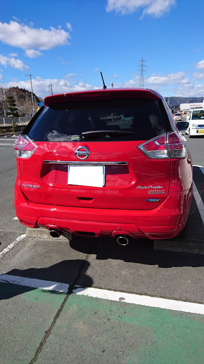 エクストレイルの寒い・洗車・エクストレイルNT32・モードプレミアに関するカスタム事例の投稿画像1枚目