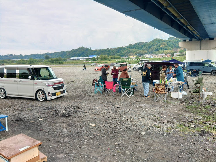 エブリイワゴンのいつもイイね＆コメントありがとうございます🙇‍♀️🍀・BBQオフで良いのな？(笑)・Crazy Every ' s・久しぶりの肉祭り・ノンアルで我慢に関するカスタム事例の投稿画像1枚目