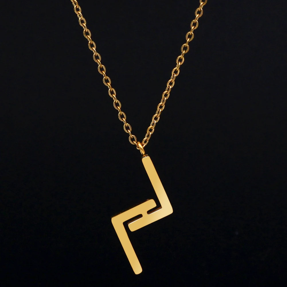 Title 5, 24 Runen Colorfast Ornament Niche Ketting, een ...