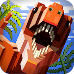 Cover Image of Unduh Jurassic Pixel Craft: zaman dino 6.99 APK