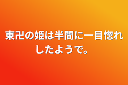 東卍の姫は半間に一目惚れしたようで。