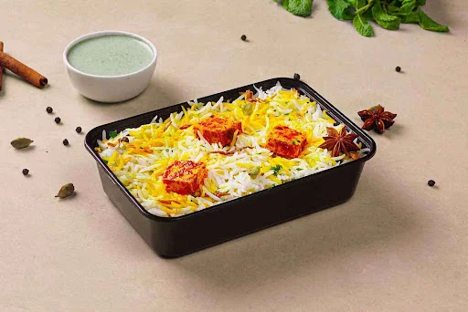 Hyderabadi Mini Paneer Biryani