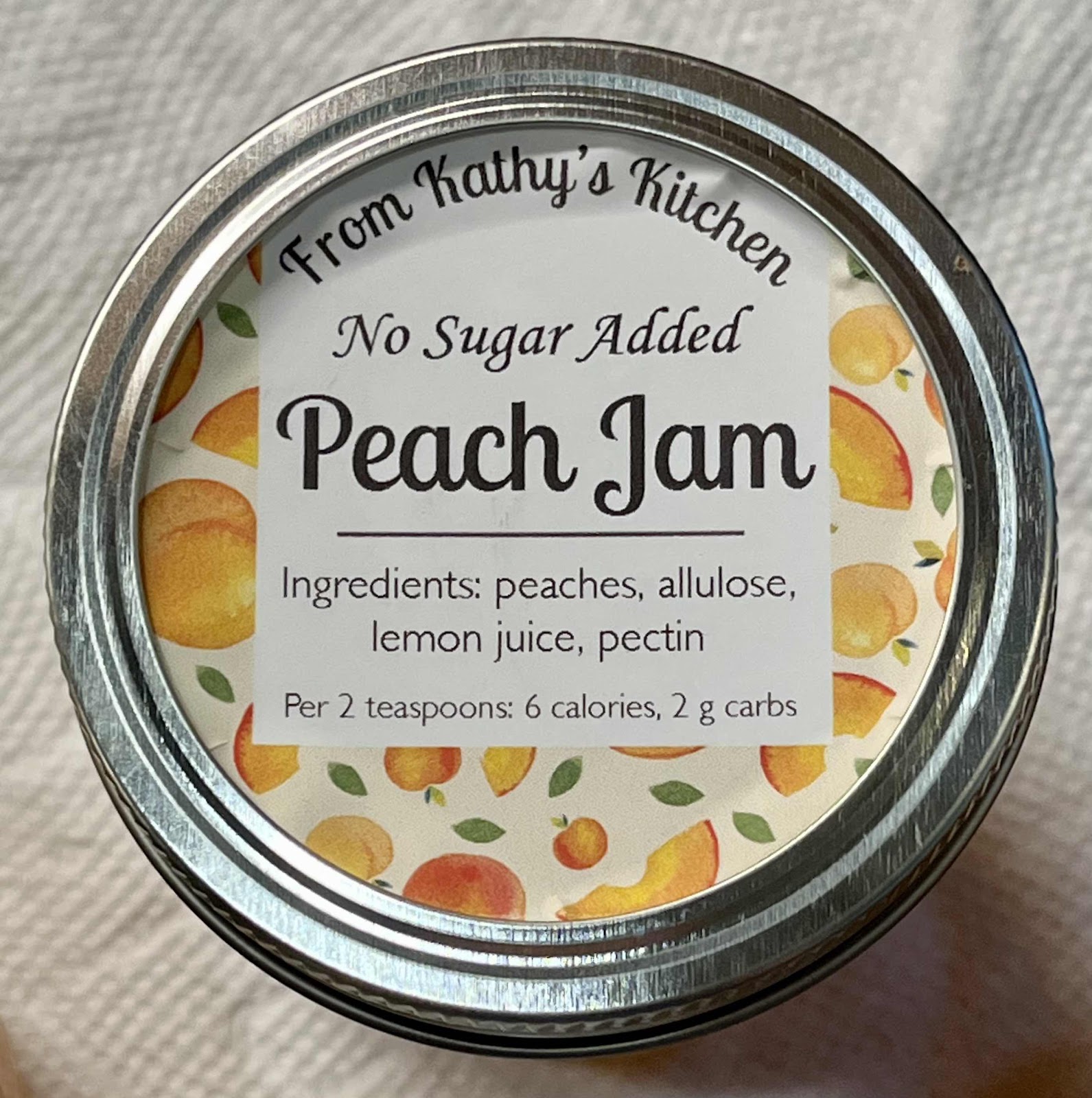 Peach Jam Label