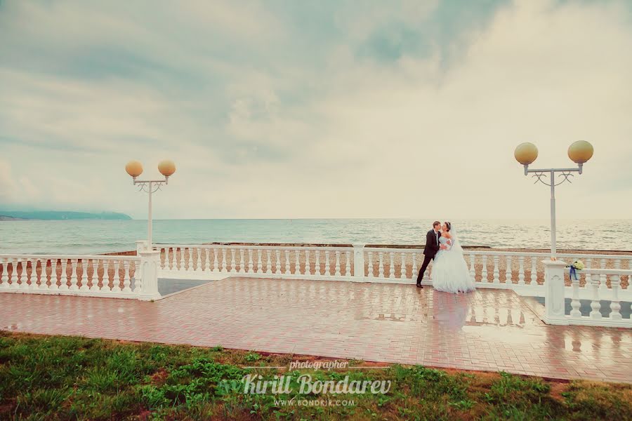 Fotógrafo de bodas Kirill Bondarev (bondkir). Foto del 12 de julio 2015