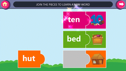 Kindergarten kids Learn Rhyming Word Games screenshots 11