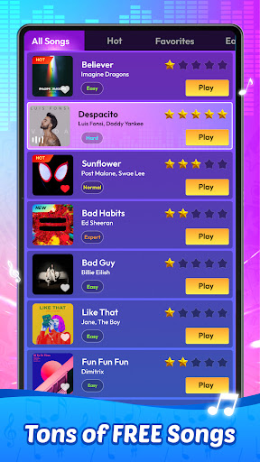 Screenshot Rhythm Rush Lite-Be Piano Star