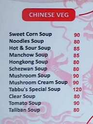 Tabbu's Pure Veg menu 7