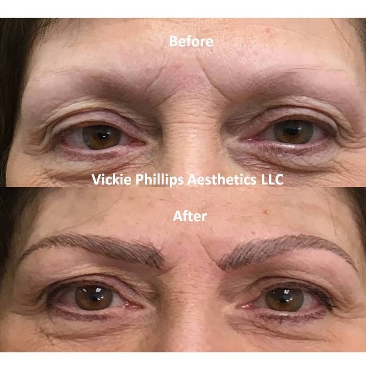 Vickie Phillips Aesthetics Llc Microblading Eyeliner Tattooing