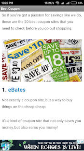 15 Best Coupon Deals Sites(圖2)-速報App