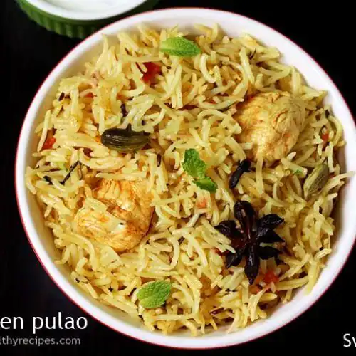 Lucknowi Chicken Pulao