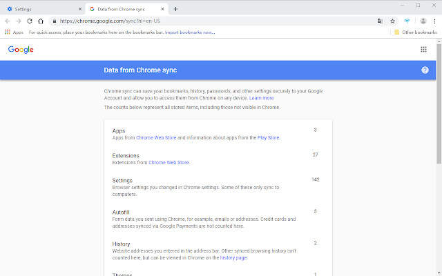 Chrome Sync Helper chrome extension