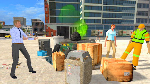 Screenshot City Garbage Truck Games 3d