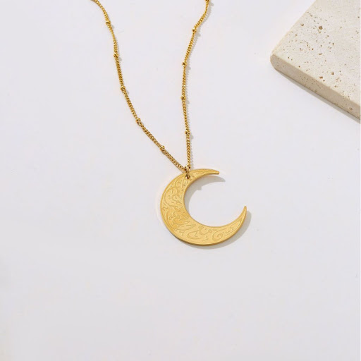 Title 5, Fashion Arabic Symbol Necklace for Women. Eleva...
