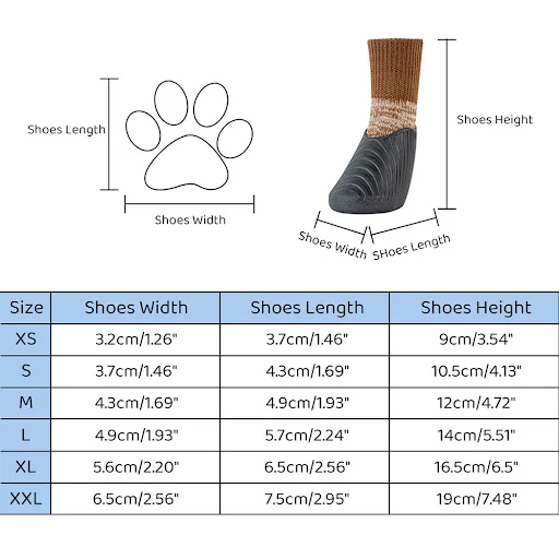 4Pcs/Set Pet Dog Rain Shoes Anti Slip Waterproof Cat Shoe Rubber Boots for Outdoor Footwear Socks Dog Foot Cover Pet Sup