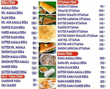 Madras Cafe menu 